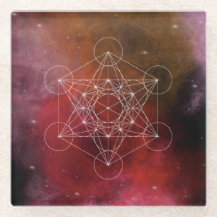 Metatron, chakra,zen,sacred geometric, angel glasuntersetzer