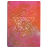Metatron, chakra,zen,sacred geometric, angel, klemmbrett (Rückseite)