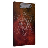 Metatron, chakra,zen,sacred geometric, angel klemmbrett (Rechts)