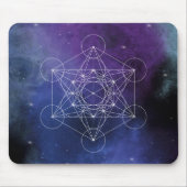 Metatron, Chakra, Zen, sakrale geometrische, geome Mousepad (Vorne)