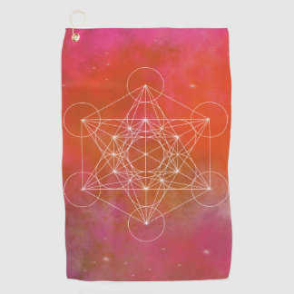 Metatron, Chakra, Zen, sakrale geometrische, Golfhandtuch