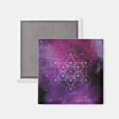 Metatron, Chakra, Zen, sakrale geometrische, Magnet (Vorderseite/Rückseite)