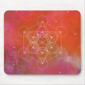Metatron, Chakra, Zen, sakrale geometrische, Mousepad (Vorne)