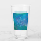 Metatron, Chakra, Zen, sakraler geometrischer, Eng Glas (Rückseite)