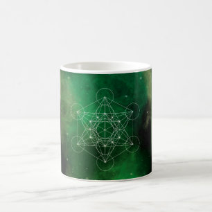 Metatron, Chakra, Zen, sakraler geometrischer, Eng Kaffeetasse