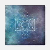 Metatron, Chakra, Zen, sakraler geometrischer, Eng Magnet (Vorne)