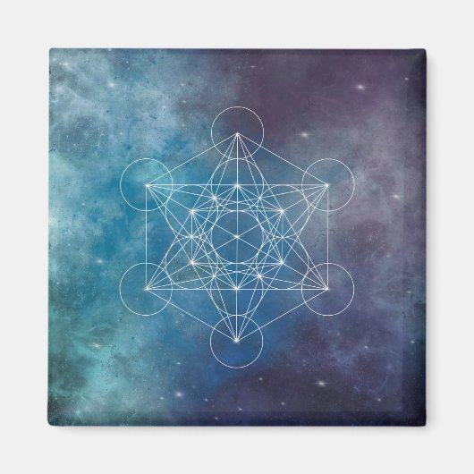 Metatron, Chakra, Zen, sakraler geometrischer, Eng Magnet (Vorne)