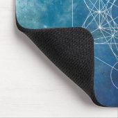Metatron, Chakra, Zen, sakraler geometrischer, Eng Mousepad (Ecke)