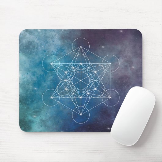 Metatron, Chakra, Zen, sakraler geometrischer, Eng Mousepad (Mit Mouse)