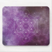 Metatron, Chakra, Zen, sakraler geometrischer, Eng Mousepad (Vorne)