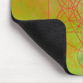 Metatron, Chakra, Zen, sakraler geometrischer, Eng Mousepad (Ecke)