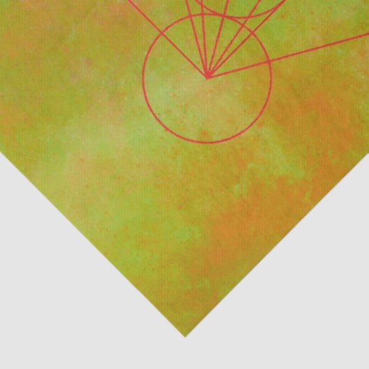 Metatron, Chakra, Zen, sakraler geometrischer, Eng Seidenpapier (Detail)