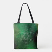 Metatron, Chakra, Zen, sakraler geometrischer, Eng Tasche (Rückseite)