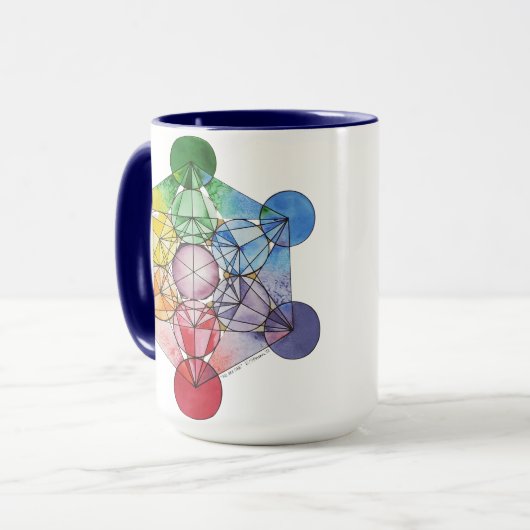 Metatron Coffee Tasse (Vorderseite Links)