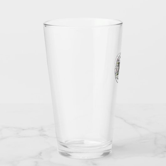 Metatron Cube Glass Cup Glas (Rechts)