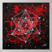 Metatron Cube Poster (Vorne)