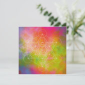 Metatron Einladung (Stehend Vorderseite)