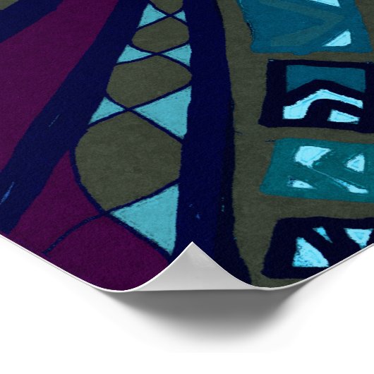 Metatron "Engel of Thought" Poster (Ecke)