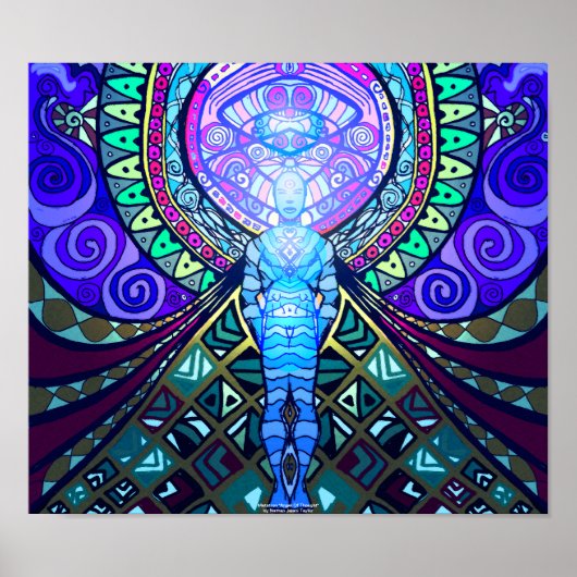 Metatron "Engel of Thought" Poster (Vorne)