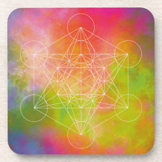 Metatron Getränkeuntersetzer (Vorderseite)