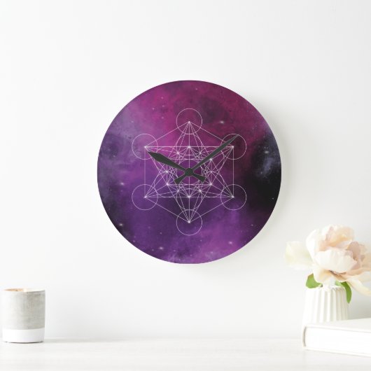 Metatron Große Wanduhr (Zuhause)