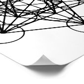 Metatron-Kubikplakat Poster (Ecke)