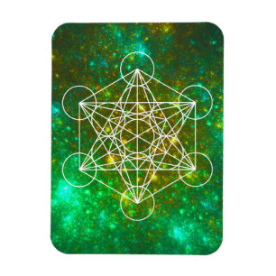 Metatron-Kubus, Heilige Geometrie, spirituelles Sy Magnet