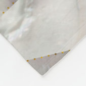 Metatron-Kubus in Lotus Heilige Geometrie Fleecedecke (Ecke)