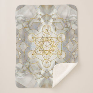 Metatron-Kubus in Lotus Heilige Geometrie Sherpadecke
