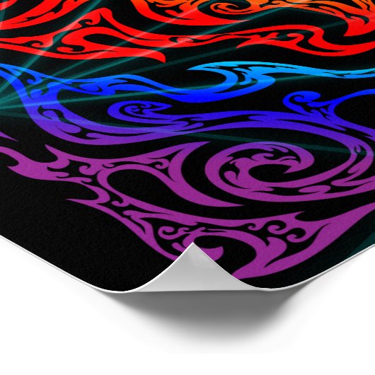 Metatron-Kubus Poster (Ecke)