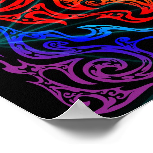 Metatron-Kubus Poster (Ecke)