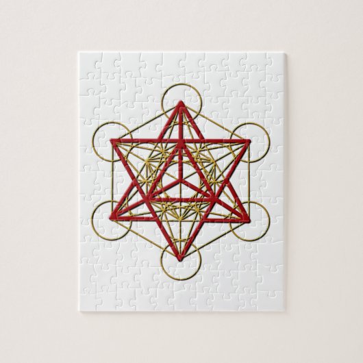Metatron Merkaba Puzzle (Vertikal)