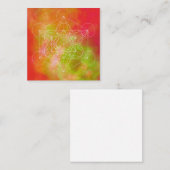 Metatron Quadratische Visitenkarte (Vorne/Hinten)