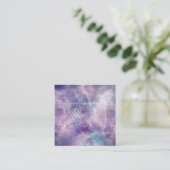 Metatron Quadratische Visitenkarte (Stehend Vorderseite)