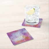 Metatron Rechteckiger Pappuntersetzer (Vor Ort)