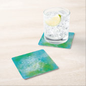 Metatron Rechteckiger Pappuntersetzer (Vor Ort)