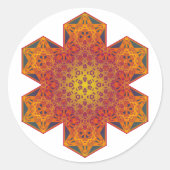 Metatron Runder Aufkleber (Vorderseite)