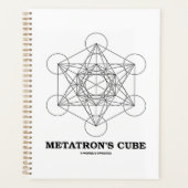 Metatron’s Cube Sacred Geometry Planer (Vorderseite)