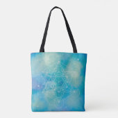 Metatron’s Cube Sacred Geometry Tasche (Rückseite)
