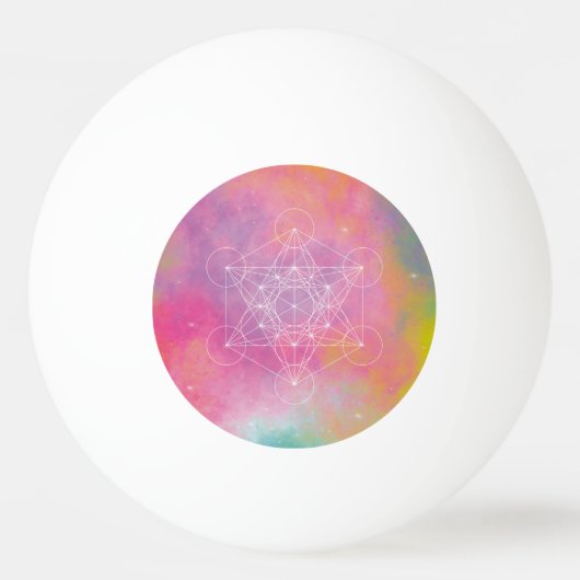 Metatron Tischtennisball (Vorderseite)
