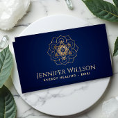 Metatron-Würfel in der Lotus-Blume Visitenkarte