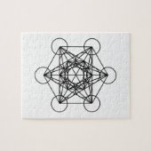 Metatron Würfel Puzzle (Horizontal)
