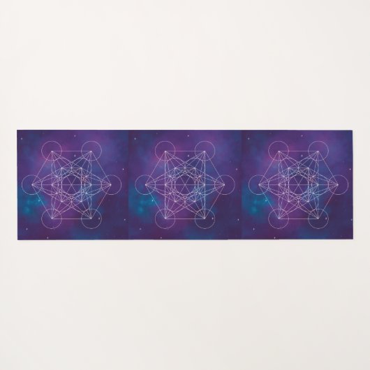 Metatron Yogamatte (Rückseite (Horizontal))