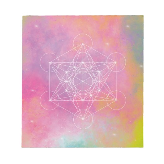 Metatron Zen Erzengel Notizblock (Vorderseite)