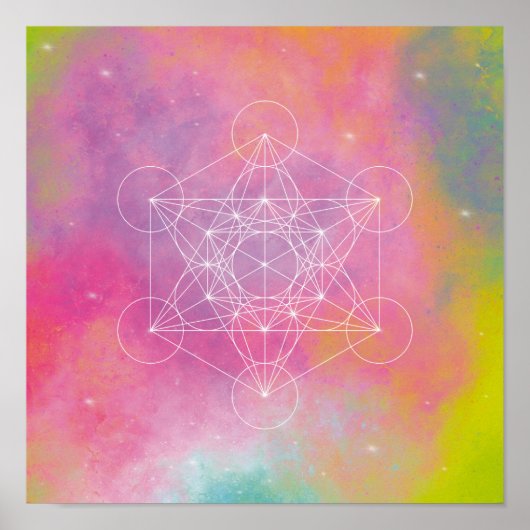 Metatron Zen Erzengel Poster (Vorne)