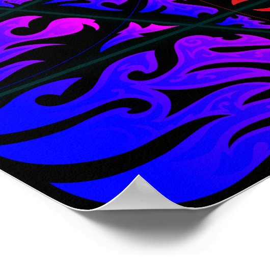 Metatrons Baum des Lebens Poster (Ecke)