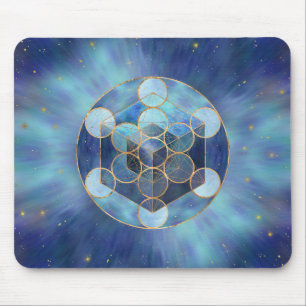 Metatrons Cube Sacred Geometry Mousepad