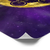 Metatrons Cube Sacred Geometry Poster (Ecke)