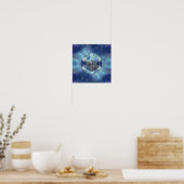 Metatrons Cube Sacred Geometry Poster (Küche)