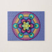 Metatrons Würfel Merkaba Puzzle (Horizontal)